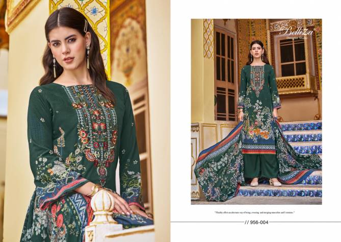 Riwayat Vol 3 By Belliza Viscose Rayon Printed Dress Material Wholesale Shop In Surat
